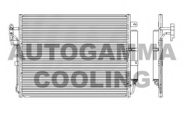 AUTOGAMMA 105862 Конденсатор, кондиціонер