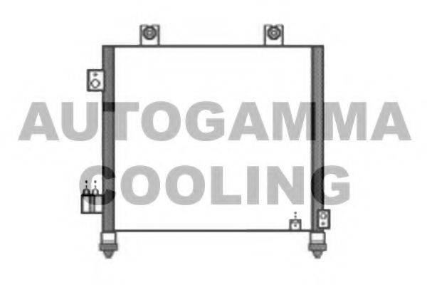 AUTOGAMMA 105866 Конденсатор, кондиціонер