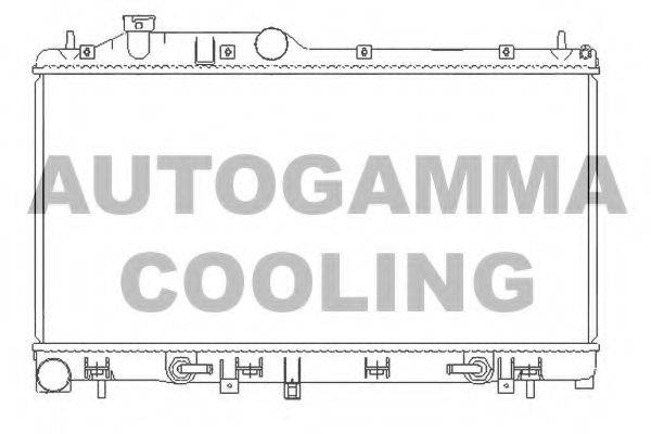 AUTOGAMMA 105929 Радіатор, охолодження двигуна