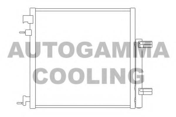 AUTOGAMMA 105977 Конденсатор, кондиціонер
