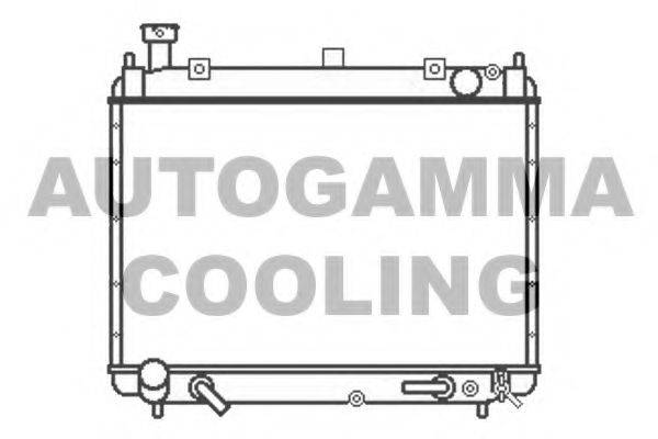 AUTOGAMMA 107056 Радіатор, охолодження двигуна