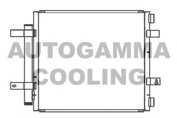 AUTOGAMMA 107185 Конденсатор, кондиціонер
