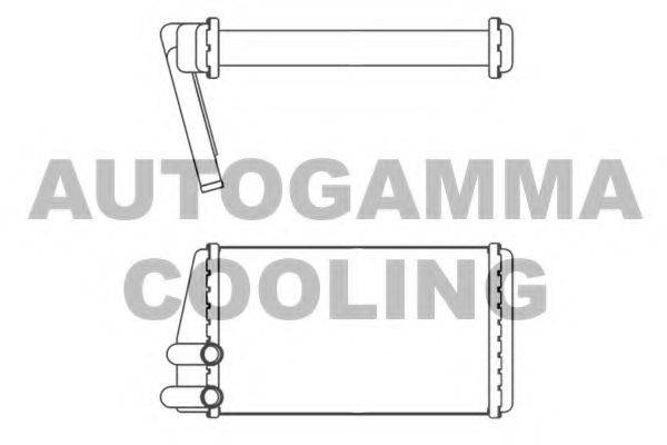 AUTOGAMMA 107269 Теплообмінник, опалення салону