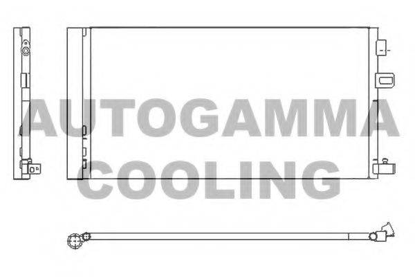 AUTOGAMMA 107515 Конденсатор, кондиціонер