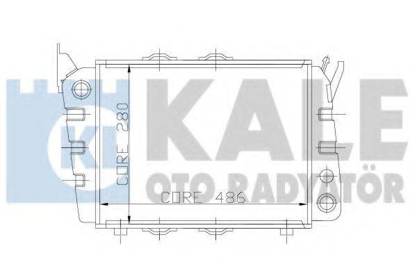 KALE OTO RADYATOR 164699 Радіатор, охолодження двигуна