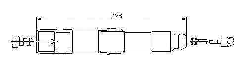 BREMI 133192 Вилка, свічка запалювання