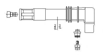 BREMI 13337A5 Вилка, свічка запалювання