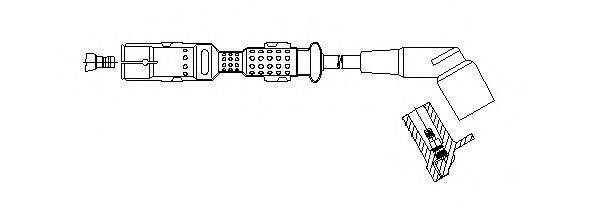 BREMI 13634 Провід запалювання