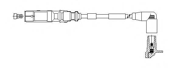 BREMI 162F65 Провід запалювання