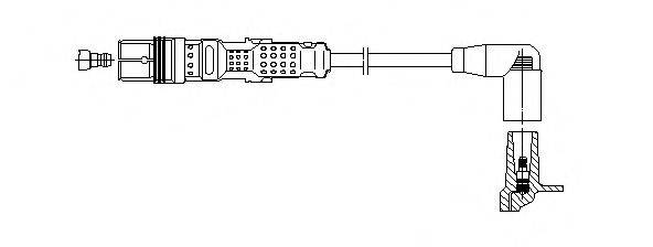 BREMI 1A0261 Провід запалювання