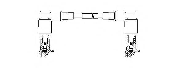 BREMI 1A07E25 Провід запалювання