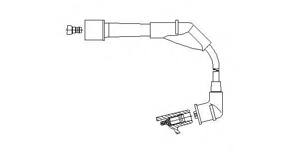 BREMI 3A2850 Провід запалювання