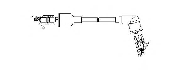 BREMI 3A3216 Провід запалювання