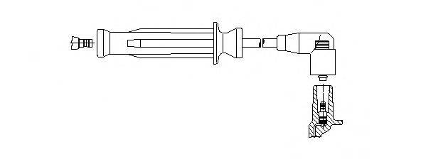 BREMI 46539 Провід запалювання