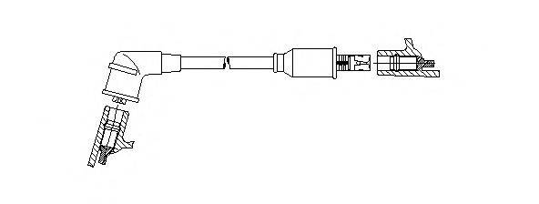 BREMI 48884 Провід запалювання