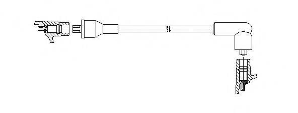 BREMI 61480 Провід запалювання