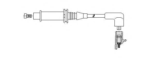 BREMI 6A6450 Провід запалювання