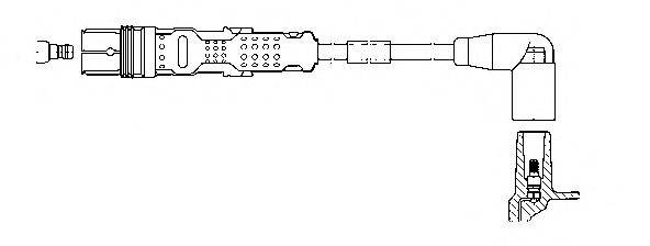 BREMI 6A98E42 Провід запалювання