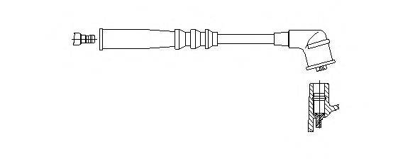 BREMI 70932 Провід запалювання