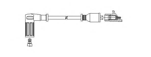 BREMI 72431 Провід запалювання