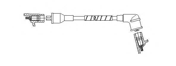 BREMI 732E33 Провід запалювання