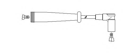 BREMI 76445 Провід запалювання