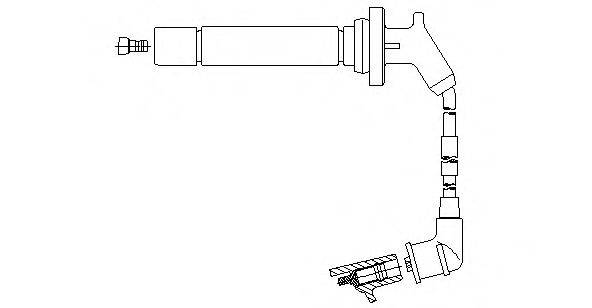 BREMI 776E36 Провід запалювання