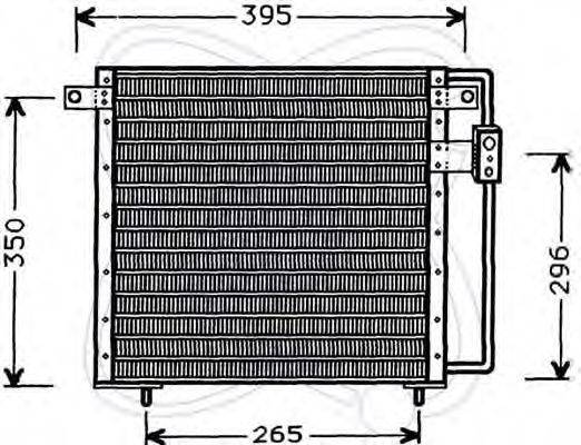 ELECTRO AUTO 30D0014 Конденсатор, кондиціонер