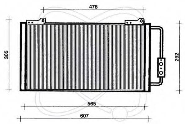 ELECTRO AUTO 30N0003 Конденсатор, кондиціонер