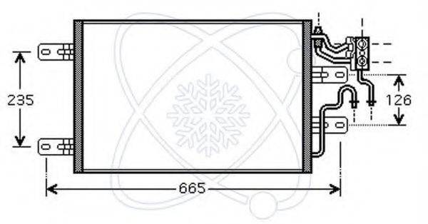 ELECTRO AUTO 30O0044 Конденсатор, кондиціонер