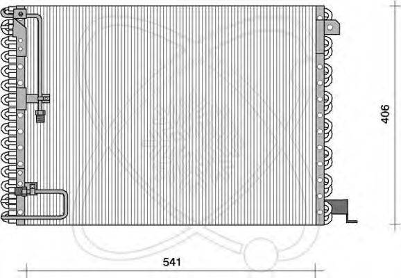 ELECTRO AUTO 30X0005 Конденсатор, кондиціонер