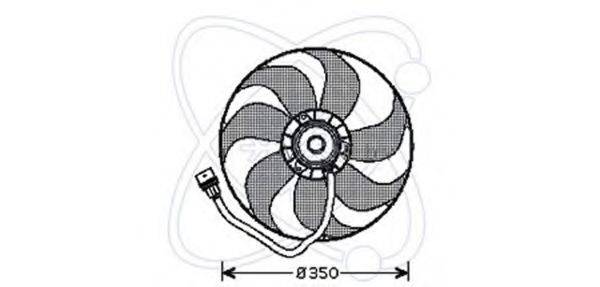 ELECTRO AUTO 32VB007 Вентилятор, охолодження двигуна