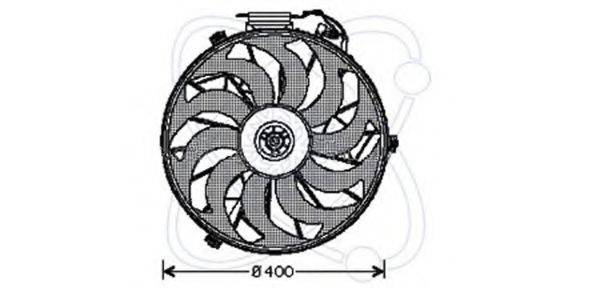 ELECTRO AUTO 32VE004 Вентилятор, охолодження двигуна