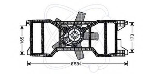 ELECTRO AUTO 32VG001 Вентилятор, охолодження двигуна