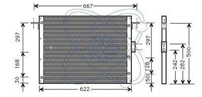 ELECTRO AUTO 30N0004 Конденсатор, кондиціонер