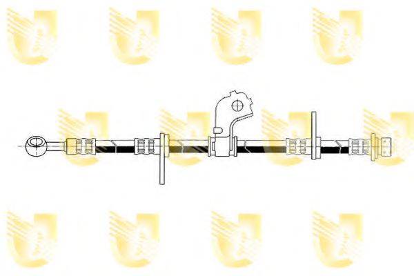 UNIGOM 377257 Гальмівний шланг