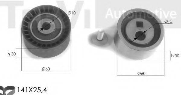 TREVI AUTOMOTIVE KD1108 Комплект ременя ГРМ
