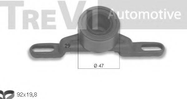 TREVI AUTOMOTIVE KD1114 Комплект ременя ГРМ