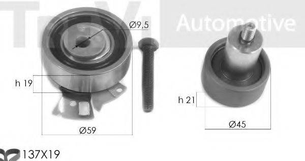 TREVI AUTOMOTIVE KD1354 Комплект ременя ГРМ