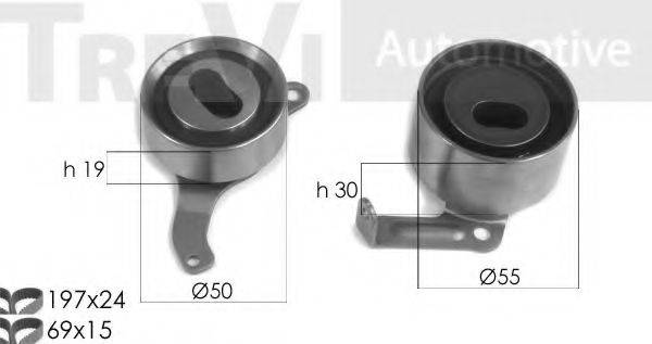 TREVI AUTOMOTIVE KD1395 Комплект ременя ГРМ