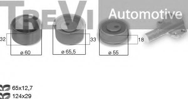 TREVI AUTOMOTIVE KD1514 Комплект ременя ГРМ