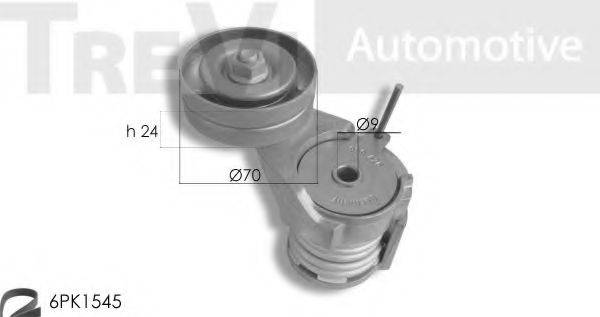 TREVI AUTOMOTIVE KA1151 Полікліновий ремінний комплект