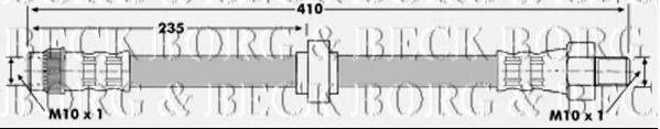 BORG & BECK BBH7134 Гальмівний шланг