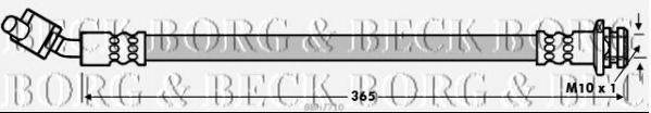BORG & BECK BBH7710 Гальмівний шланг
