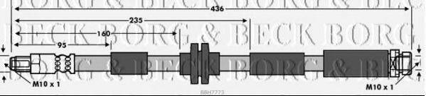 BORG & BECK BBH7773 Гальмівний шланг