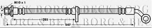 BORG & BECK BBH7792 Гальмівний шланг