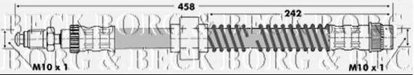 BORG & BECK BBH6270 Гальмівний шланг