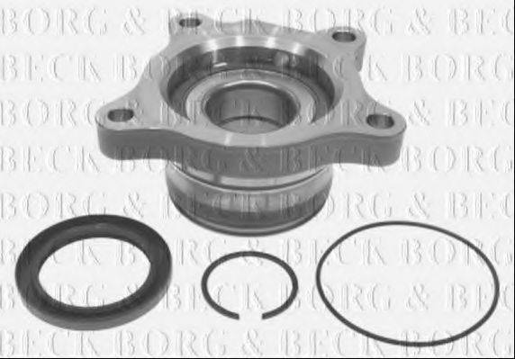 BORG & BECK BWK1087 Комплект підшипника маточини колеса