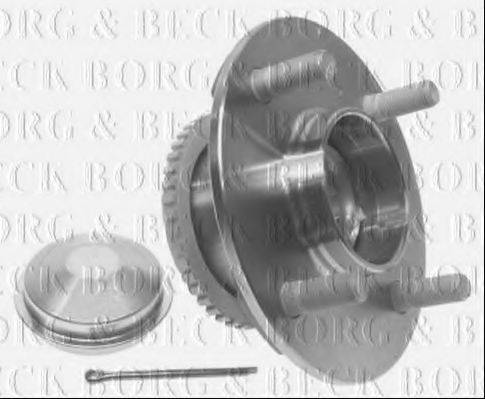 BORG & BECK BWK787 Комплект підшипника маточини колеса