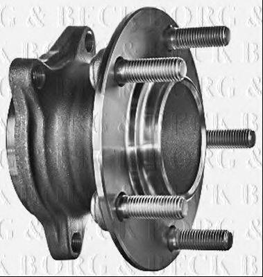 BORG & BECK BWK1409 Комплект підшипника маточини колеса